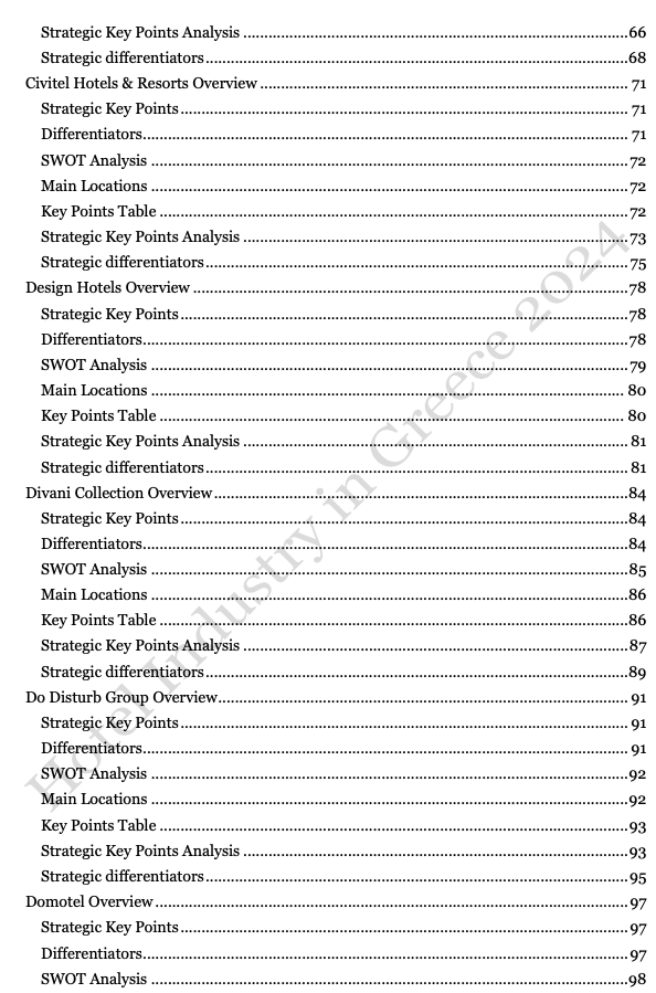Appendix II - Hotel Chains: In-Depth Analysis of Key Players in the Greek Hospitality Industry (2024) - Image 13