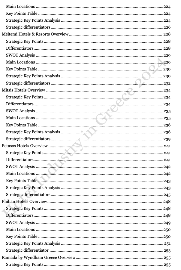 Appendix II - Hotel Chains: In-Depth Analysis of Key Players in the Greek Hospitality Industry (2024) - Image 7